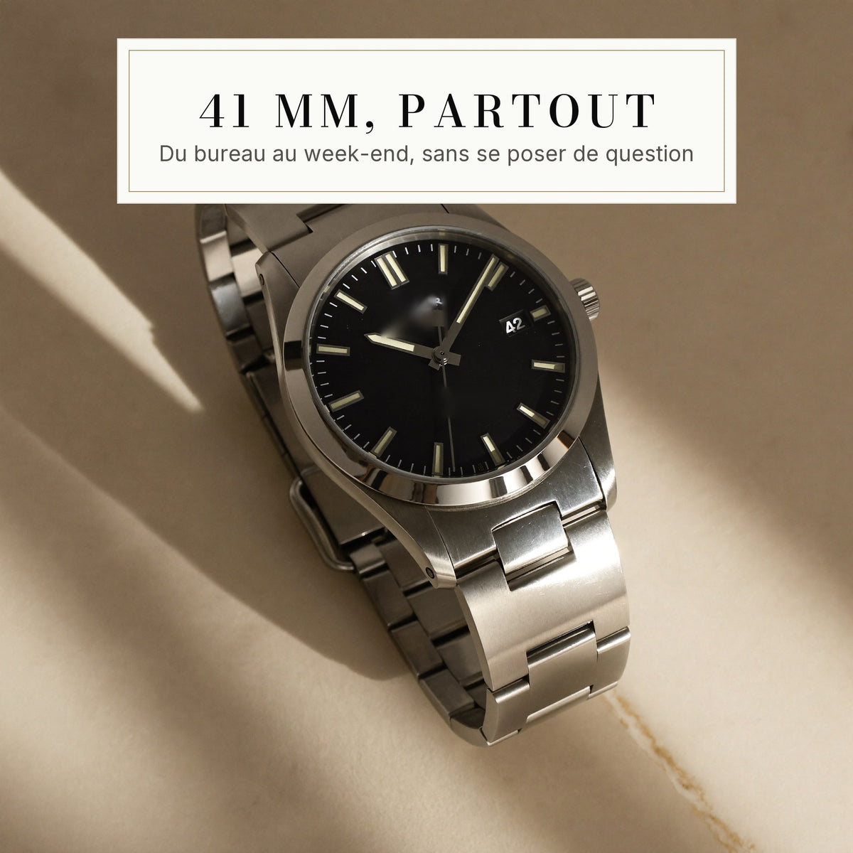 Quarante-et-Un — 41 mm, partout — Maison Noirmont