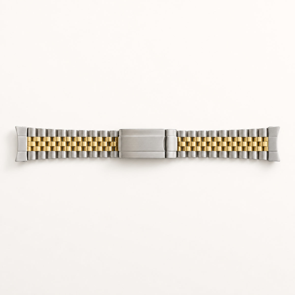 Bracelet à maillons arrondis — doré — Cinq rangs · acier & or — Maison Noirmont