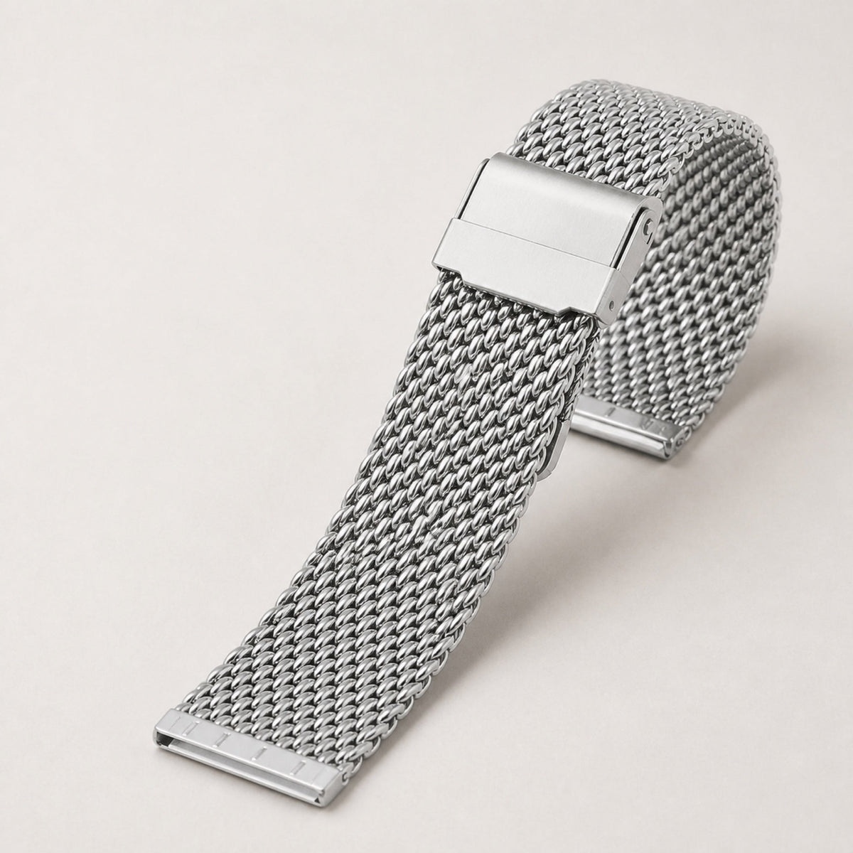Bracelet milanais maille 1,0 mm acier — Maison Noirmont