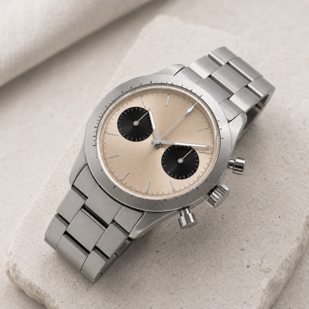 Contre-la-montre Champagne — Chronographe — en situation — Maison Noirmont
