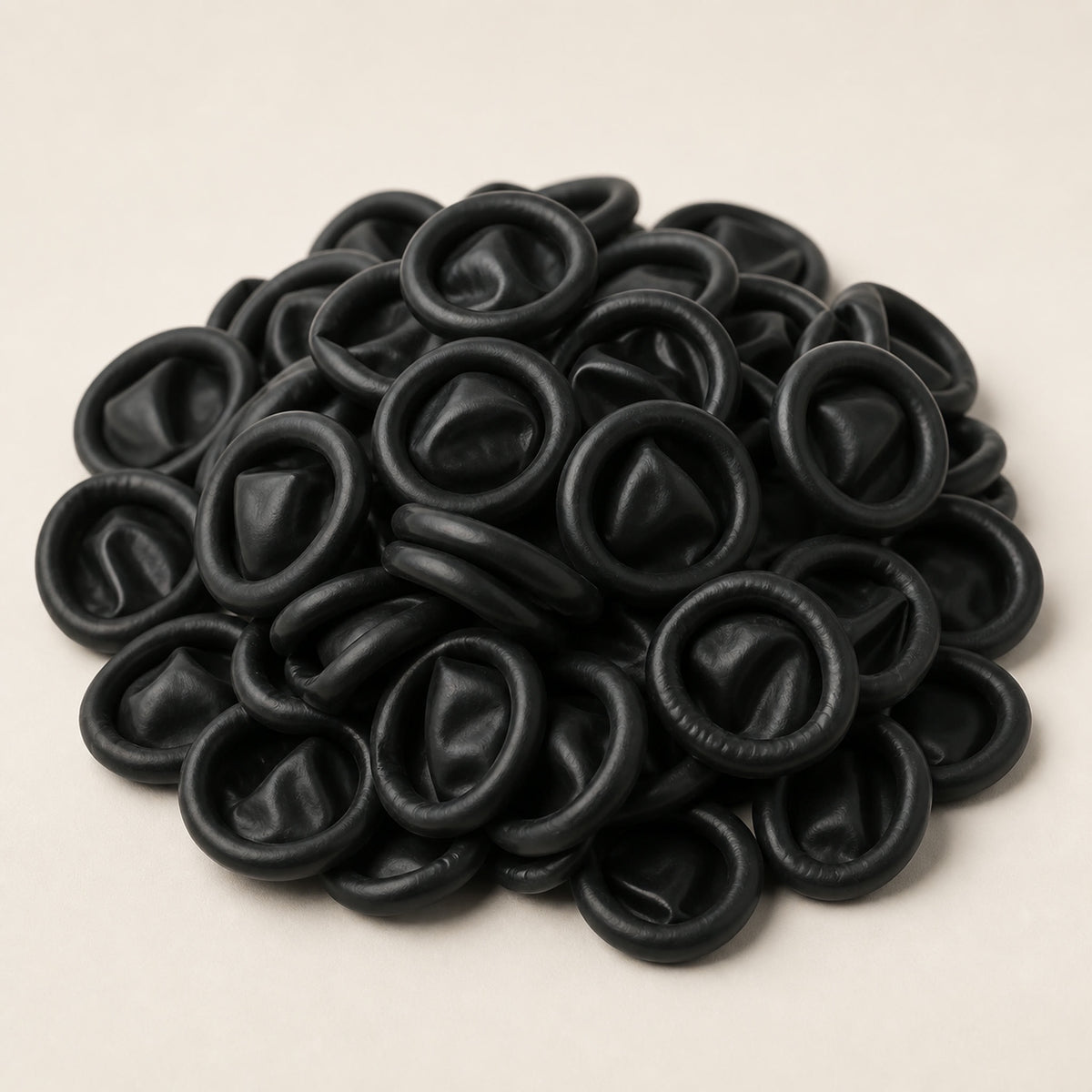 Doigtiers d'horloger en latex noir — Maison Noirmont