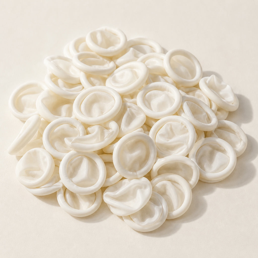 Doigtiers d'horloger en latex blanc — Maison Noirmont