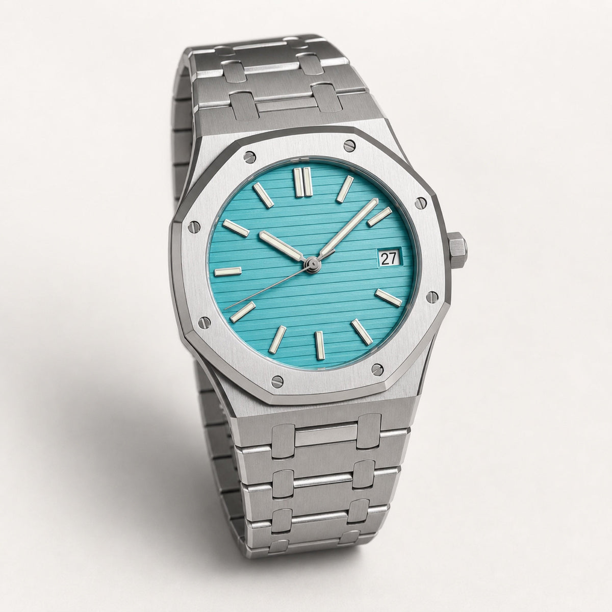 Intégrale — Sport chic acier — Turquoise — Maison Noirmont