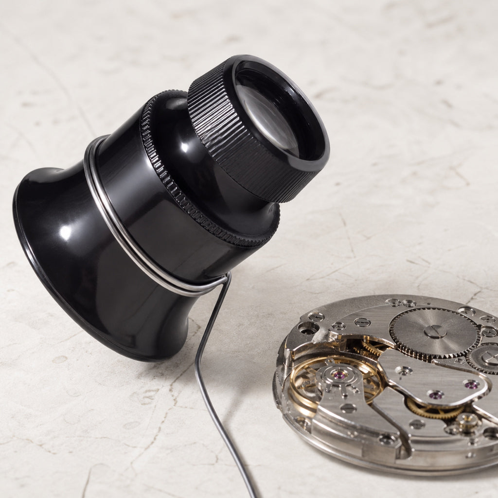 Loupe d'horloger — en situation — Maison Noirmont