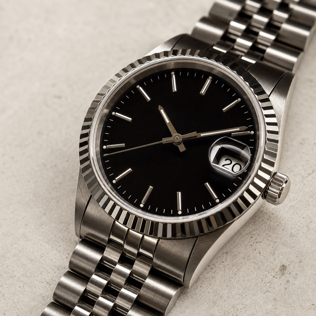 Trente-Neuf Noir — Classique cannelée — macro — Maison Noirmont
