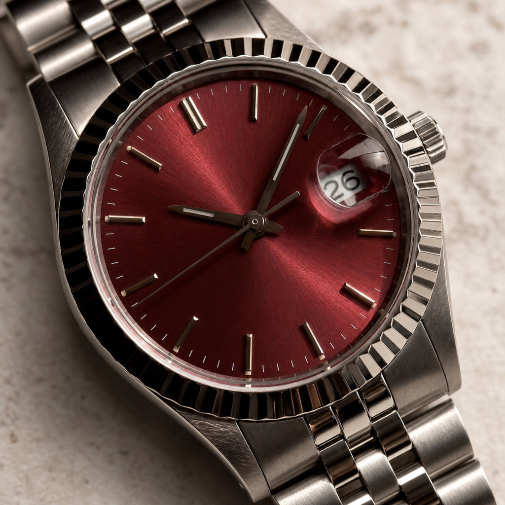 Trente-Neuf Rouge — Classique cannelée — macro — Maison Noirmont